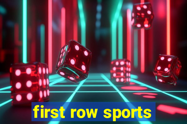 first row sports